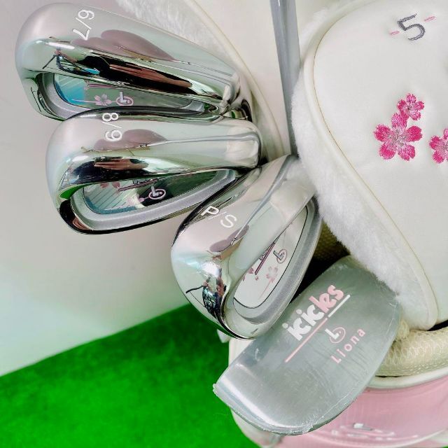 極美品☆レディース】icicles Liona ゴルフクラブセット 入門者用の