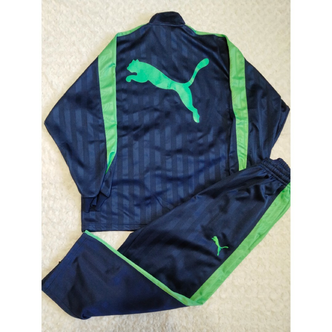 PUMA - 90s PUMA プーマ ジャージ プージャ ネイビー セットアップ S