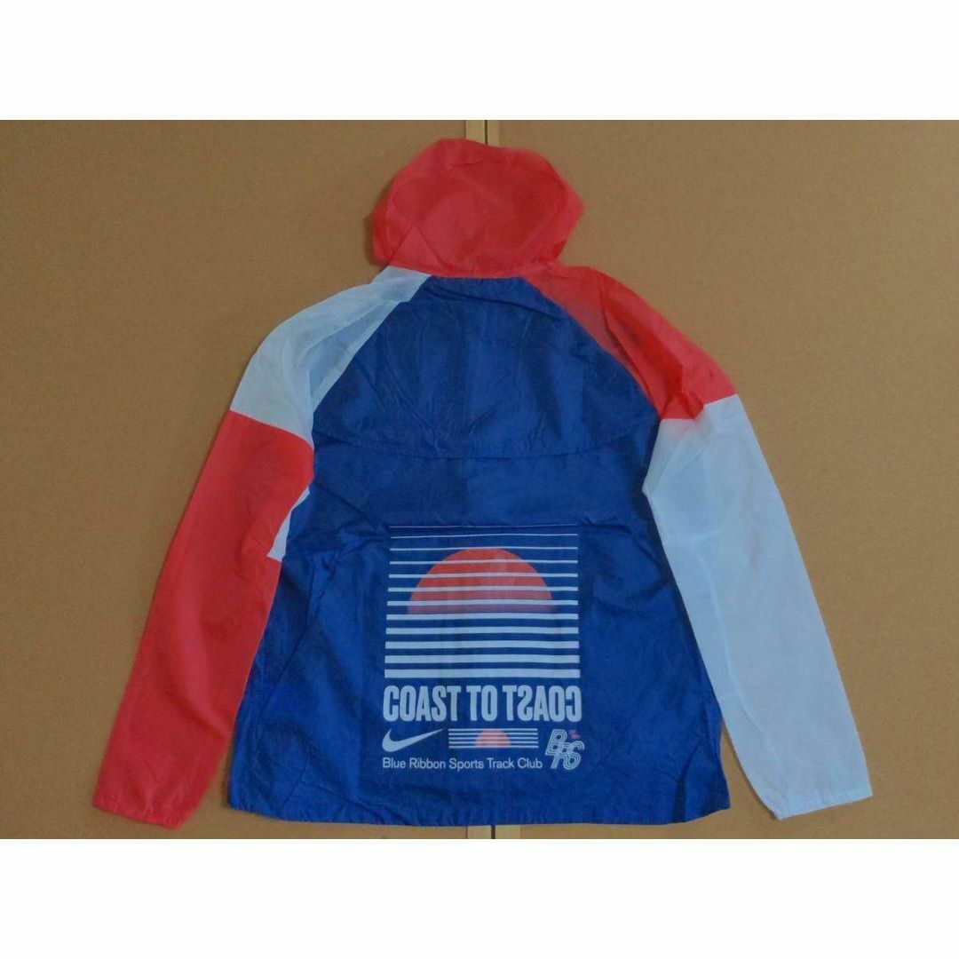 NIKE - 残少 L ナイキ BRS ランニング ジャケット パーカー ブルー
