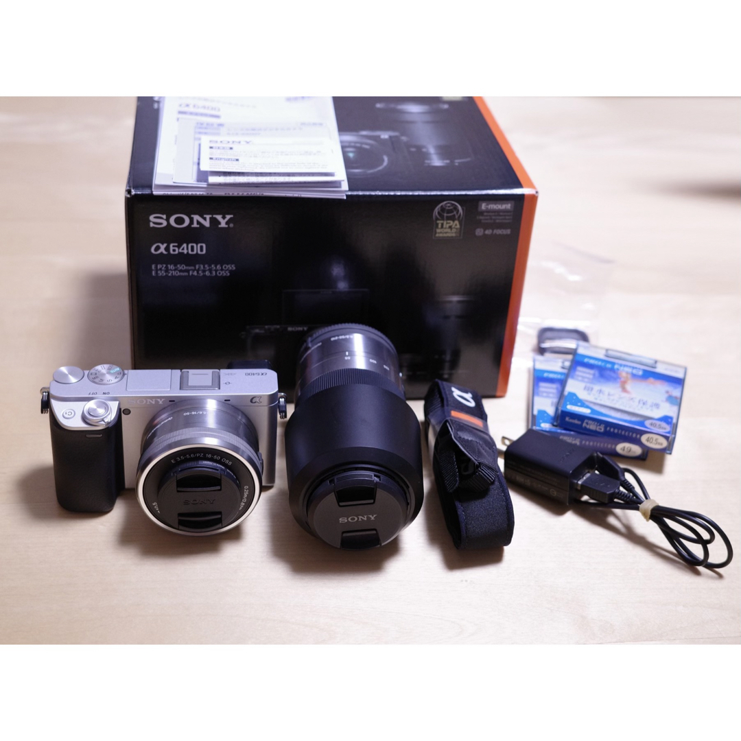 SONY - α6400 ダブルズームレンズキット SONY ミラーレス一眼の通販 by