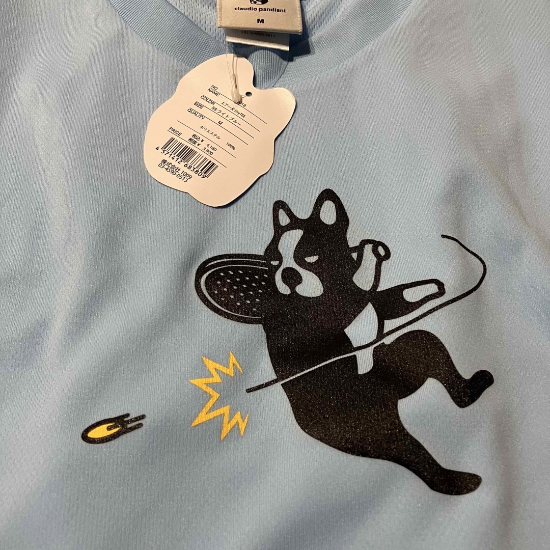 soccer junky - クラウディオパンディアーニ 半袖Tシャツ エアー犬