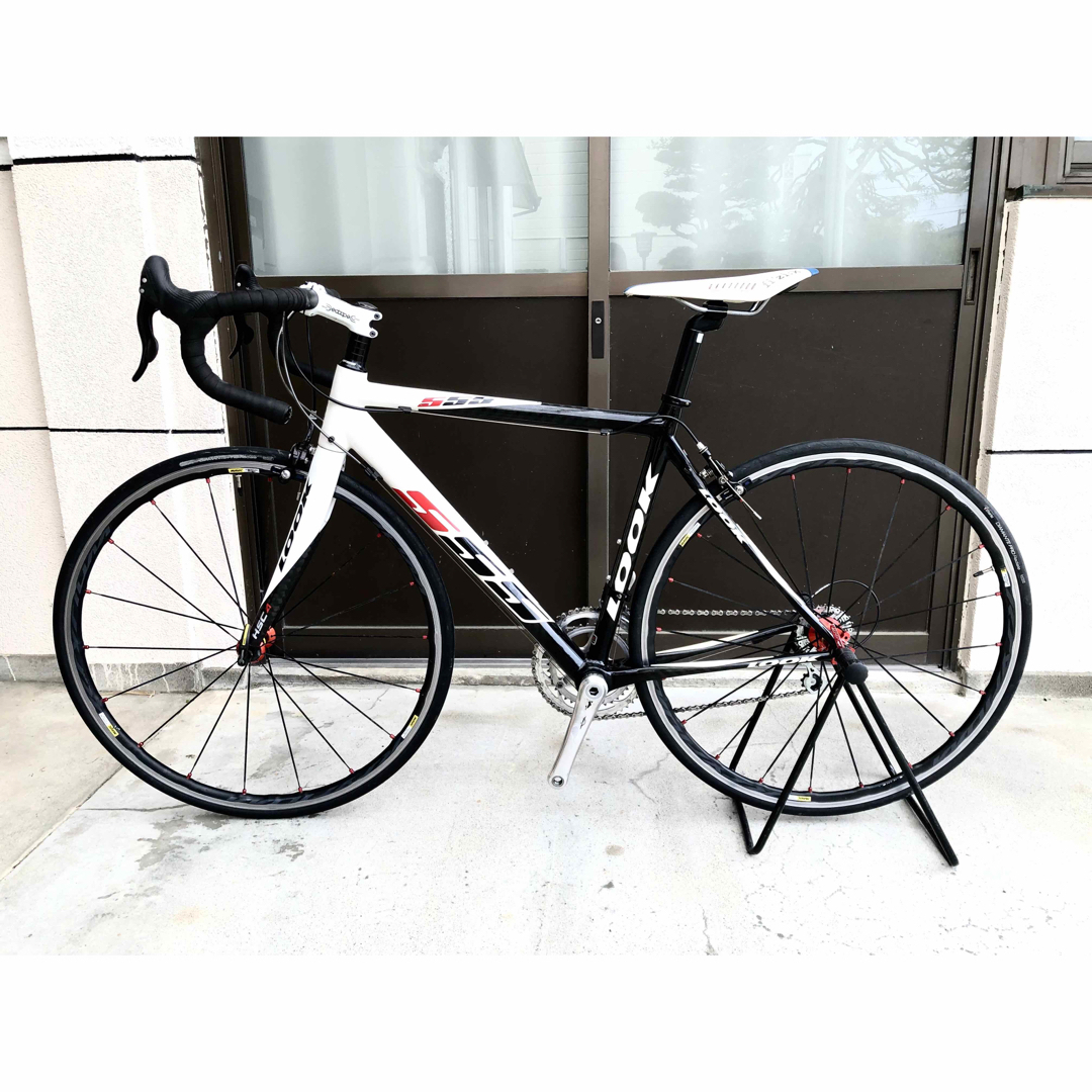 LOOK - フルカーボン美品◾️全整備済LOOK/ルック555/新品カンパ