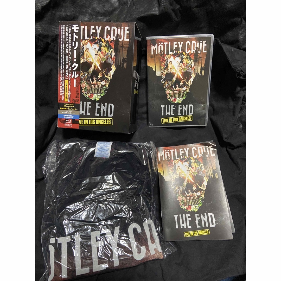 送料込み】MOTLEY CRUE モトリークルー ブルーレイCD Tシャツ付 の通販