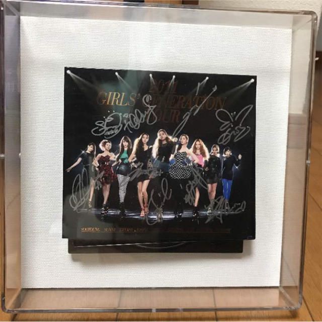 少女時代 直筆サイン入りCD 壁掛けの通販 by yk's shop｜ラクマ