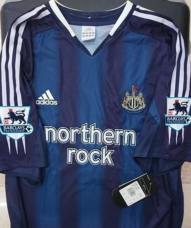 ニューカッスル（A) 04/05 シアラー＃9 +パッチ付。