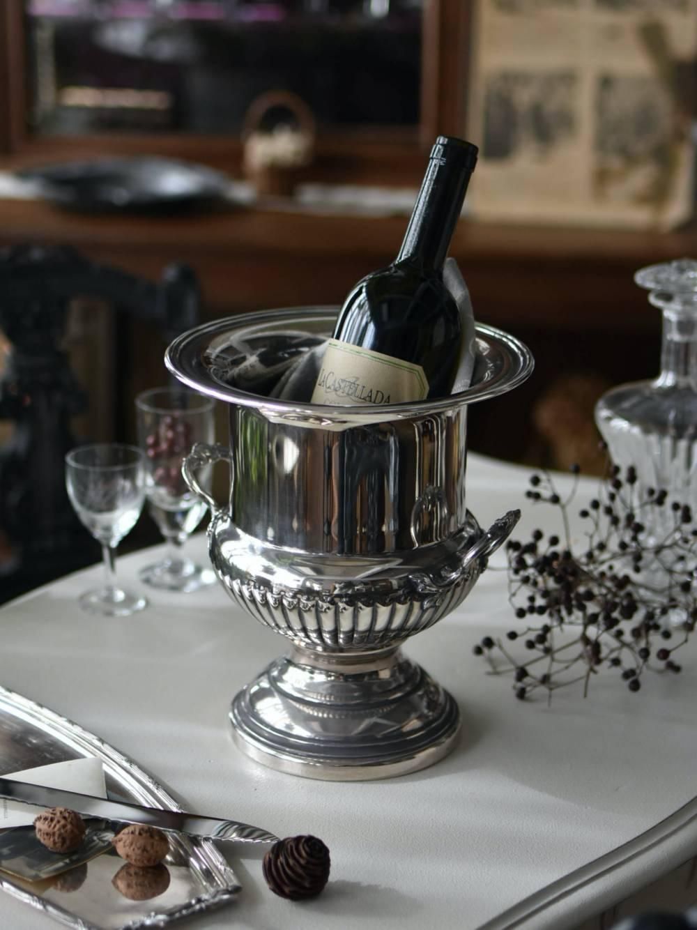 美品】クリストフル ワイン シャンパン クーラー【箱付き】 【公式通販】