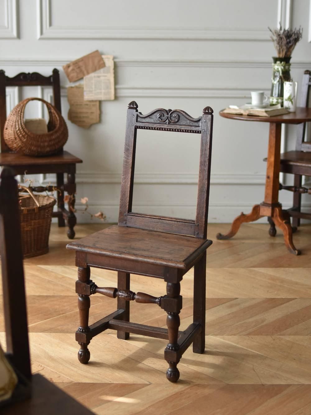 ロレーヌチェア.3F フランス アンティーク 椅子