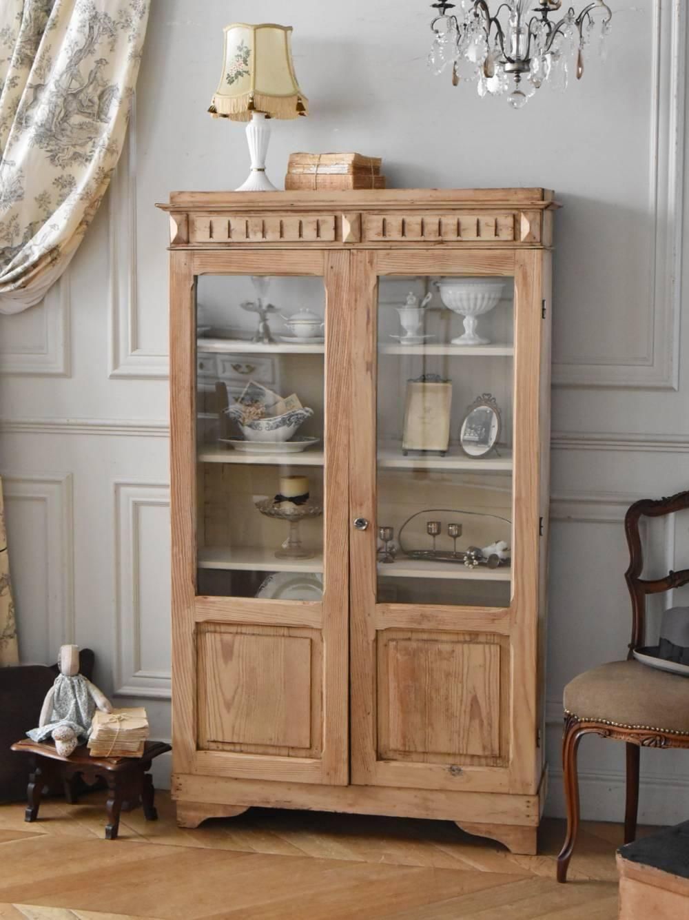 アンティークガラスキャビネット.10 フランスアンティーク家具 食器棚