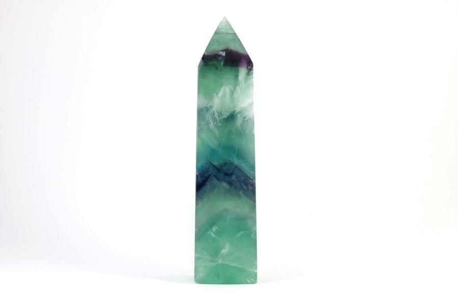 エンジェルフェザーフローライト ポイント352g｜天然石通販キラリ石