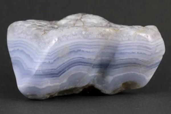 ブルーレースアゲート 原石 磨き 300g｜天然石通販キラリ石