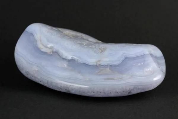 ブルーレースアゲート 原石 磨き 254g｜天然石 通販キラリ石