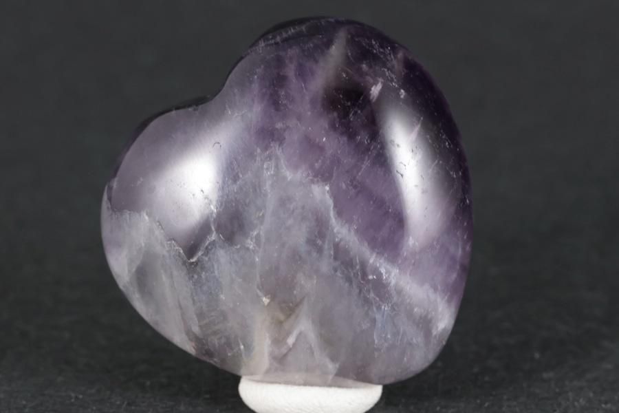 アメジスト(紫水晶) ハート形 18.5g｜天然石 原石 通販 キラリ石
