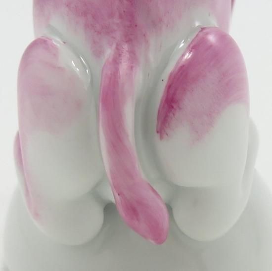 マイセン 置物□イノシシ ピンク フィギュリン 4.5cm 干支シリーズ 亥