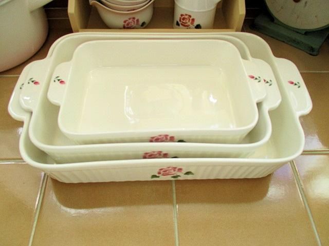 マニーローズ 陶器 グランキュイジーヌ（レクタングルS） - 「フランス