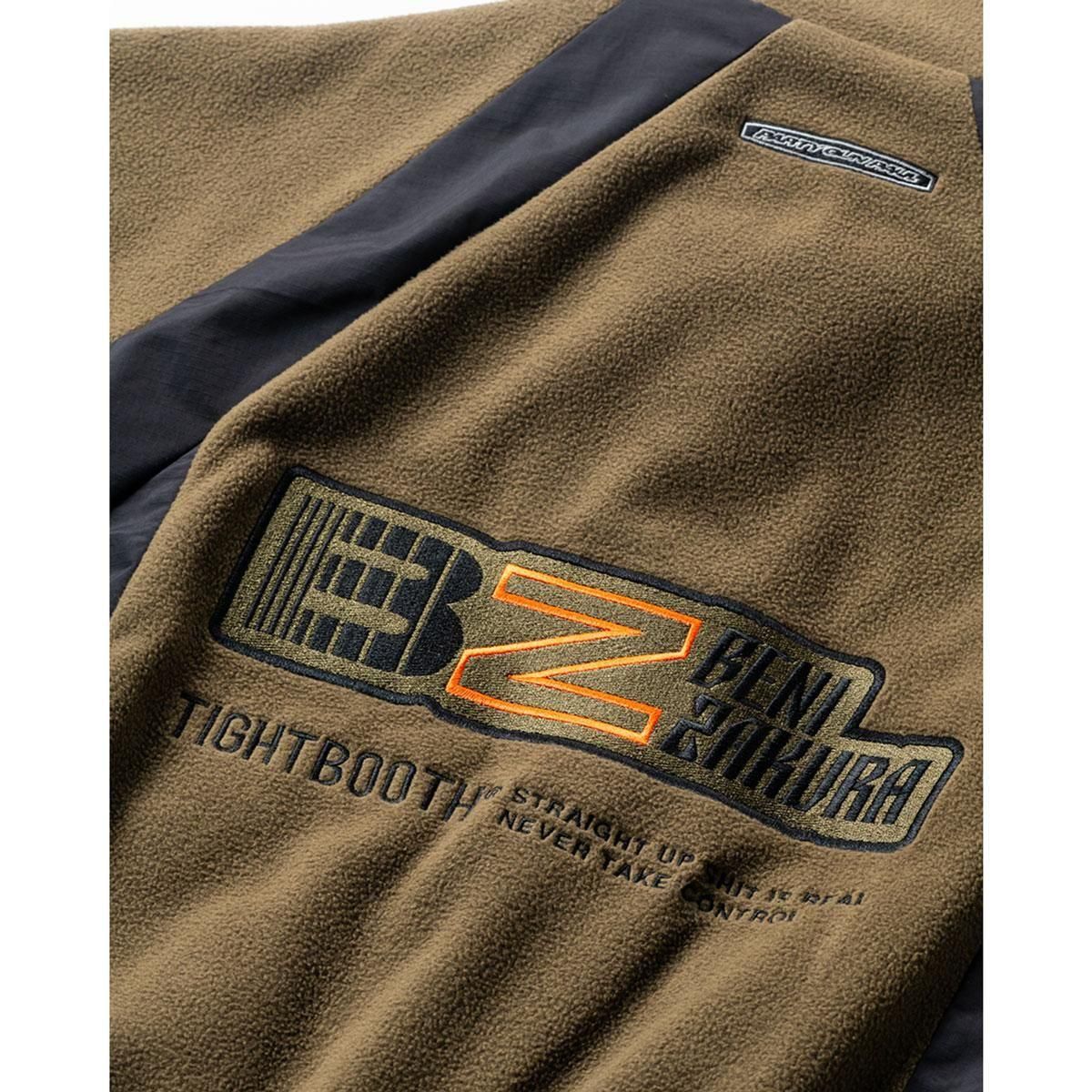 NYLON PANEL FLEECE JKT (TIGHTBOOTH x 紅桜) - SHRED