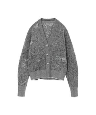 Shimmering Knit Cardigan 6S／MM26SS