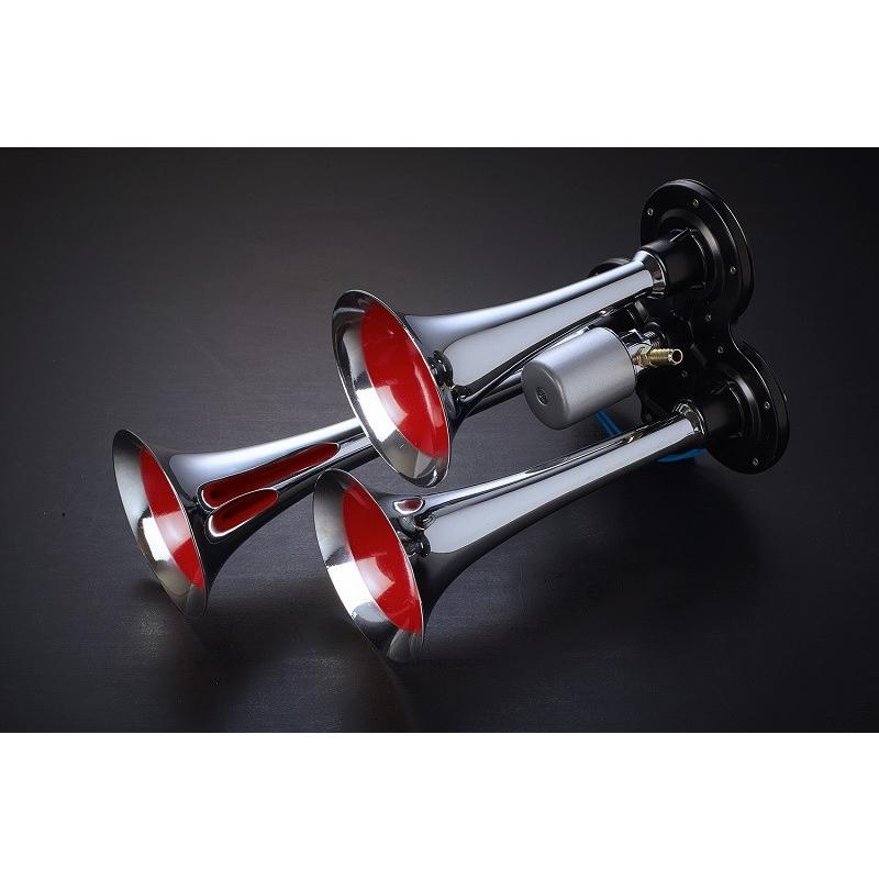トリプルヤンキーホーン 3連 YPT-300 : トラック用品運び屋ヤフー店