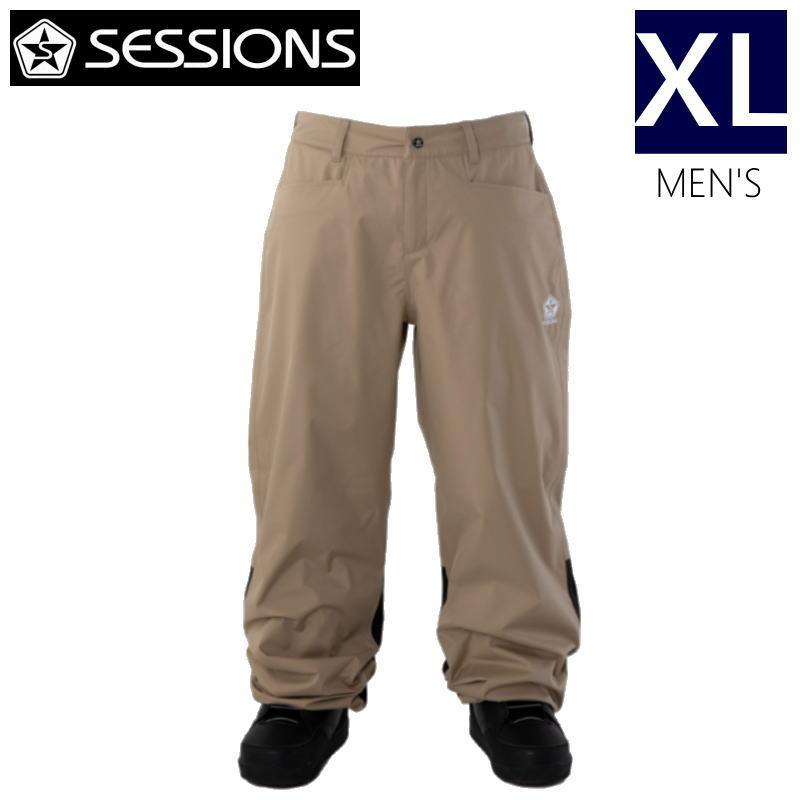 SESSIONS（セッションズ） ○ SESSIONS BRACKET JOGGER PANT BEIGE XL