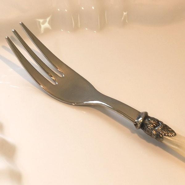 エメ EME ケーキフォーク 高級 ナポレオン アイボリー イタリア製