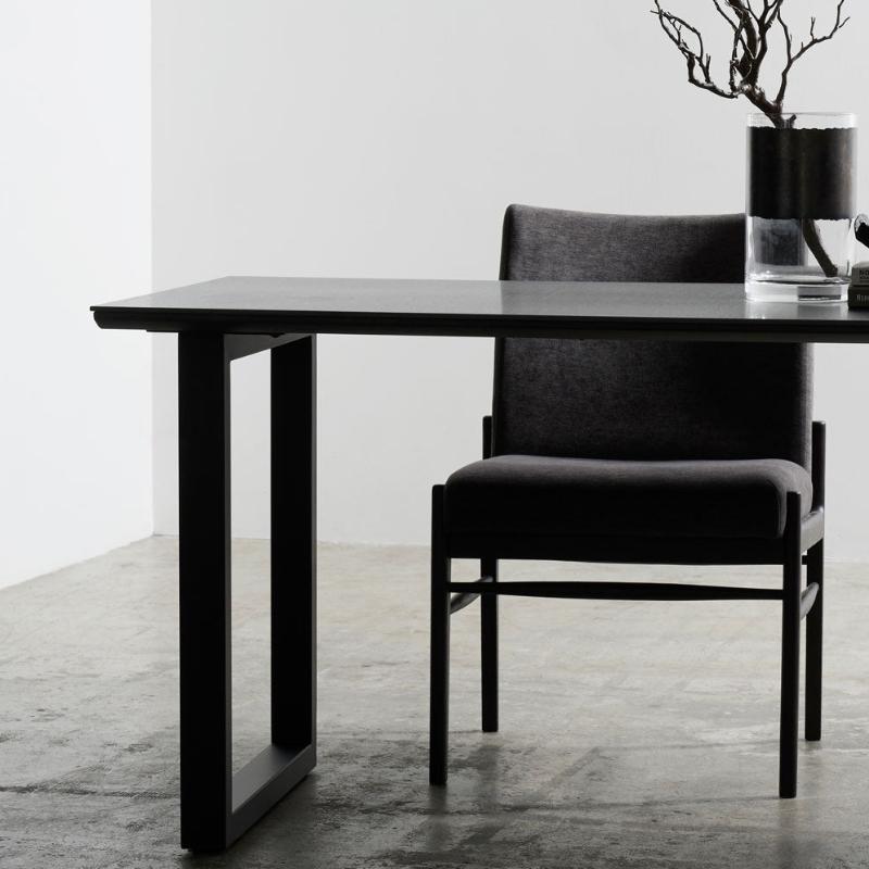 綾野製作所 REGLE レグル 一枚天板 スクエア脚 QT ダイニングテーブル