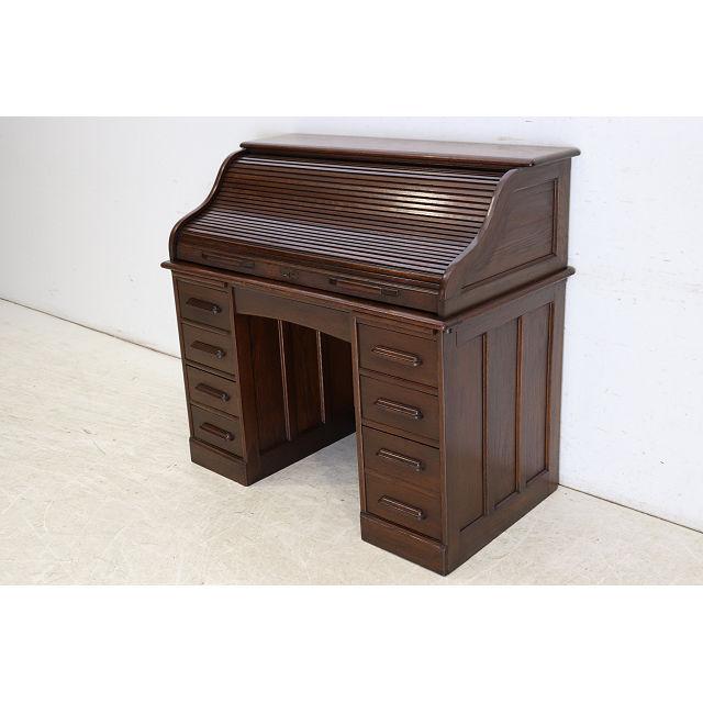 nd-10 1890年代イギリス製アンティーク オーク ビクトリアン ロール