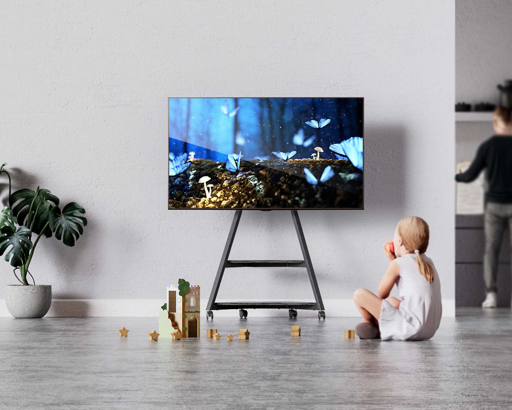 エッフェル シリーズ テレビ スタンド 43-75インチ - 移動式 おしゃれ