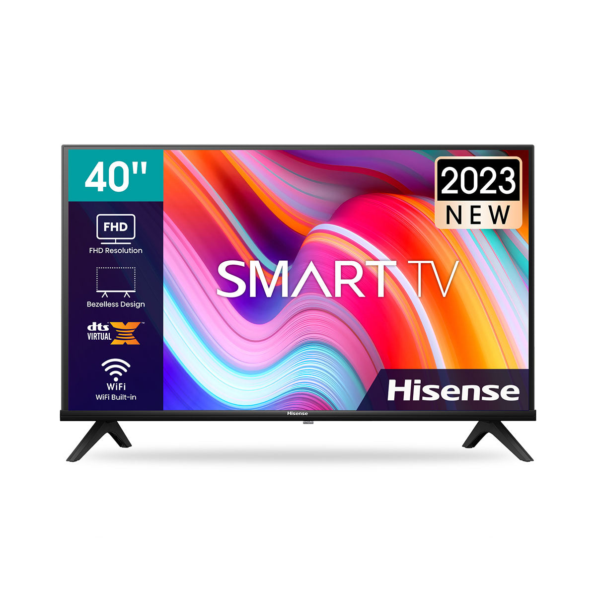 HISENSE 40A4K Series FHD Smart TV, 40 Inch + Free Gift