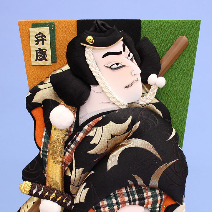 歌舞伎羽子板 20号男之助 16台付き – 寿鳳人形の東芸