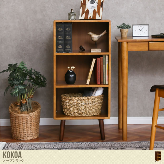 送料無料】【幅40cm】 ラック シェルフ 3段 収納 収納家具 リビング