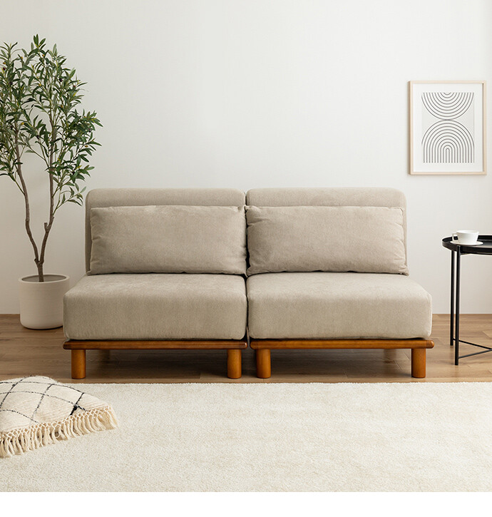 送料無料】Ivy アイヴィー 幅153 ソファ ロー ソファー ファブリック