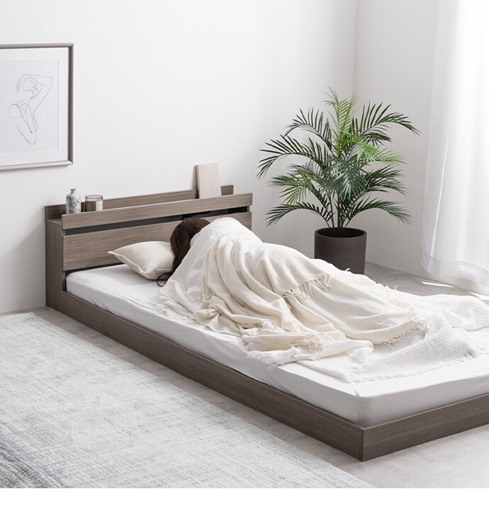 送料無料】Coroa コロア ベッド ローベッド フロアベッド シングル