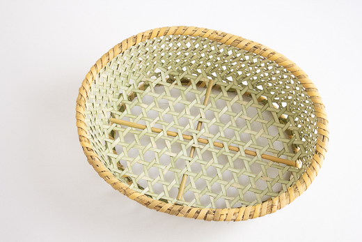 長野 根曲竹 茶碗かご (大)