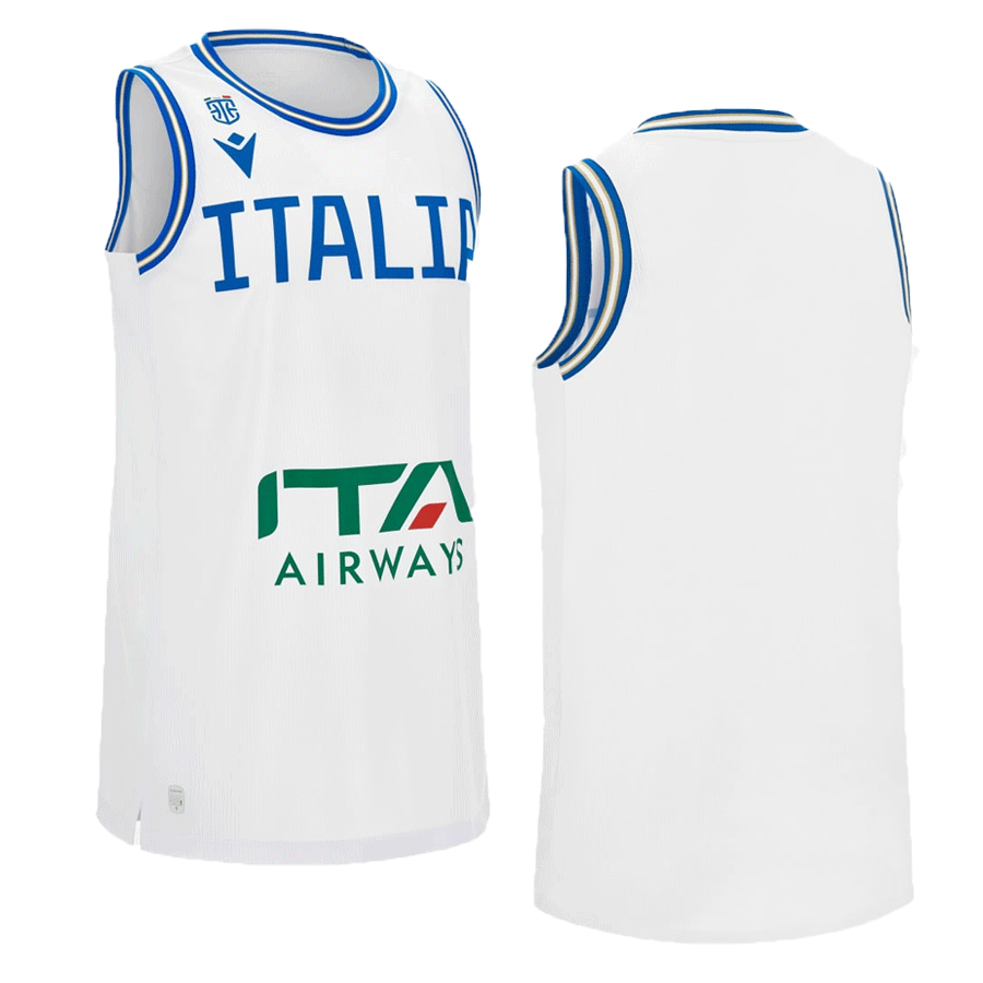 macron バスケットボールイタリア代表 試合用ジャージ 2023 ワールド