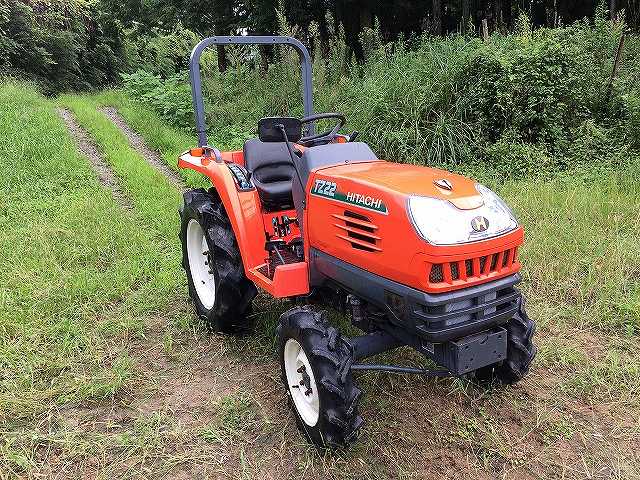 日立 中古トラクター TZ22 新品ハンマーナイフモアMK155付 | 草刈機.com