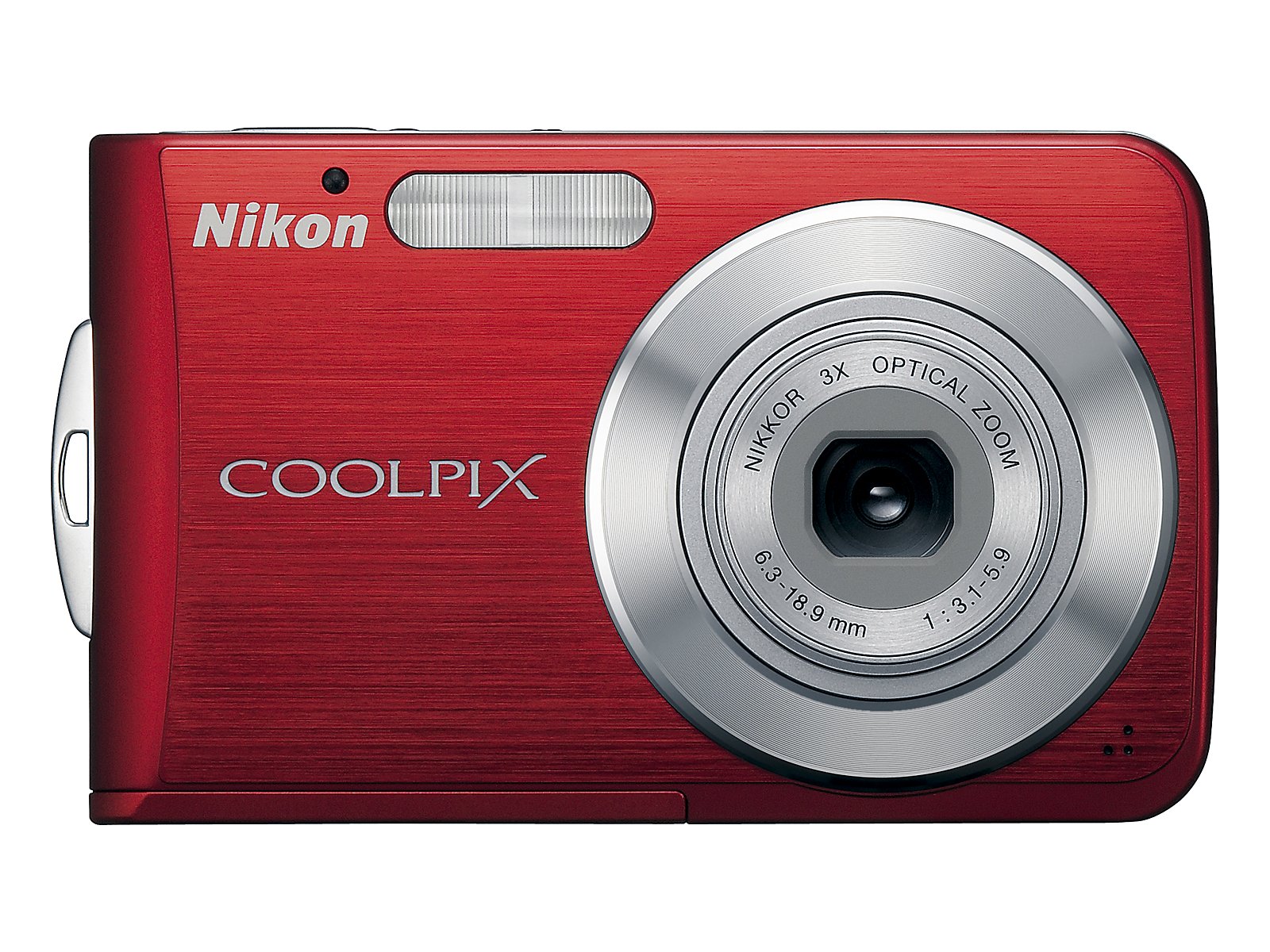 極美品】Nikon COOLPIX S210 赤 箱あり 充電器無 稼働未確認 極美