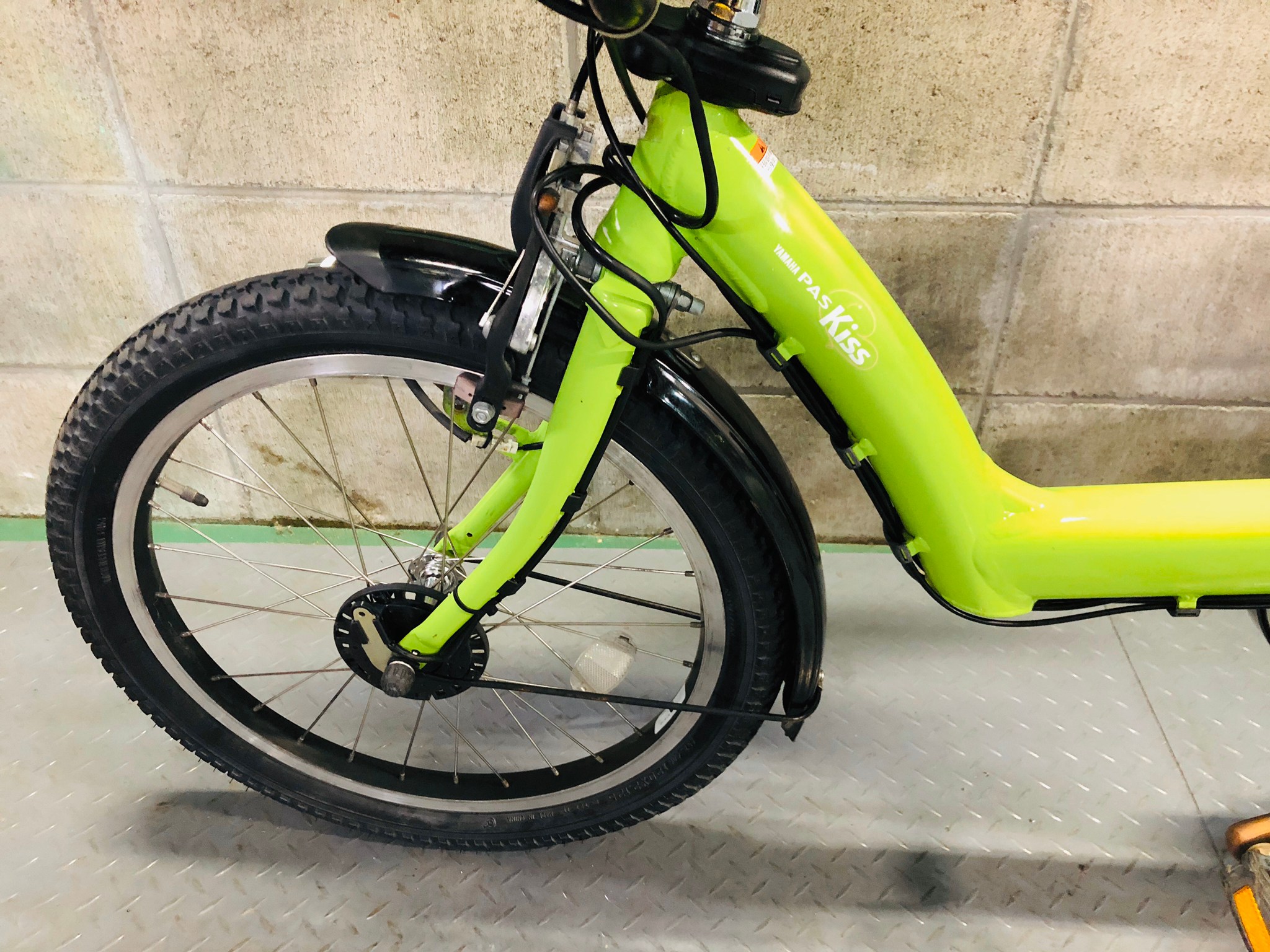 SOLD OUT】電動自転車 ヤマハ PAS Kiss 20インチ 後子供乗せ 8.7Ah 緑