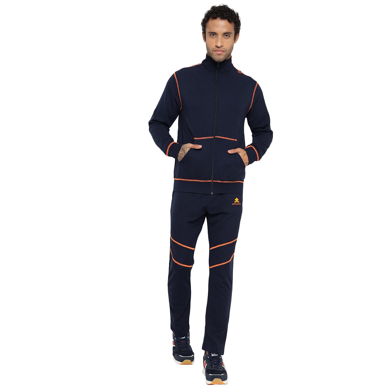 Shop Men's ZEUS Zipper Tracksuits 8905185415705 Online