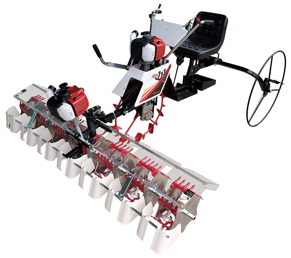 水田除草機 -乗用型- - 大竹製作所