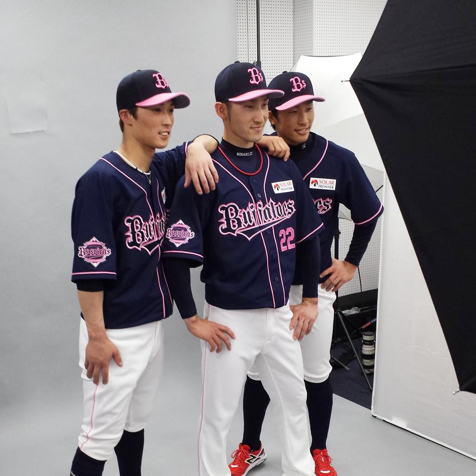 オリックスバファローズ　ユニフォーム　2015年オリ姫デー　14/吉田一将