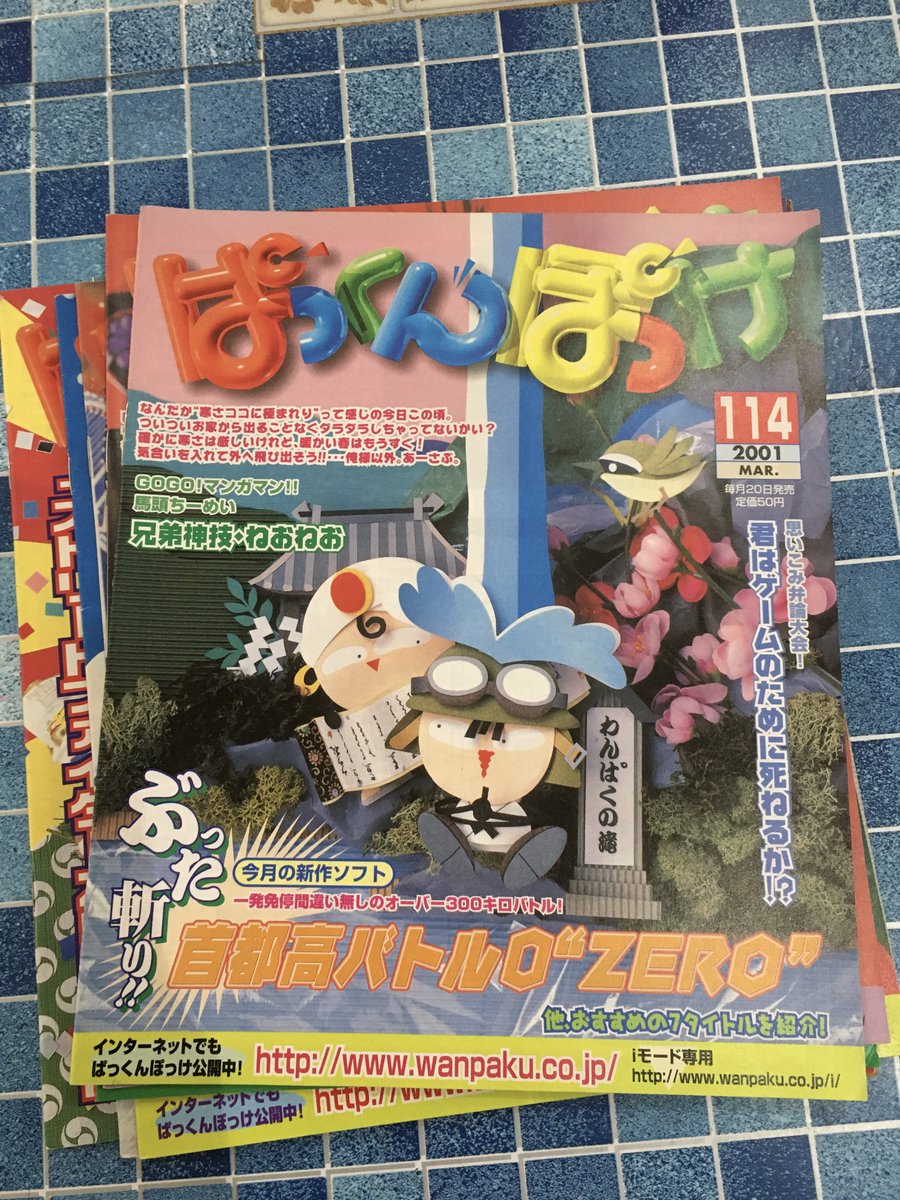 店内商品紹介 ビデオゲーム冊子】 『ぱっくんぽっけ』（発行：wanpaku