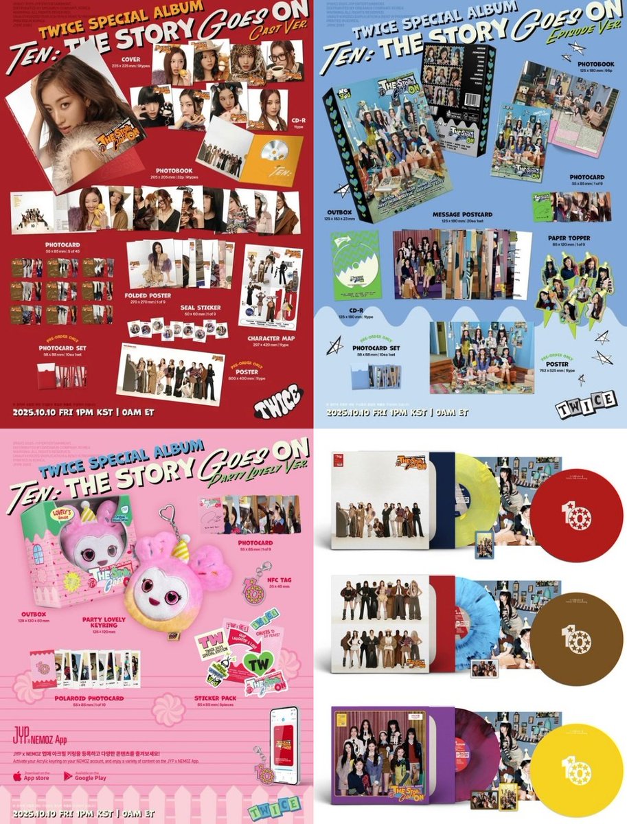 🤍🤍🤍 TWICE [TEN: The Story Goes On] 🤍🤍🤍 ＼ 店舗特典 トレカ