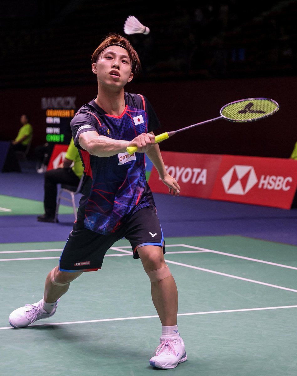 タイオープン＞#奈良岡功大 選手、 #VICTOR を身にまとって初戦突破