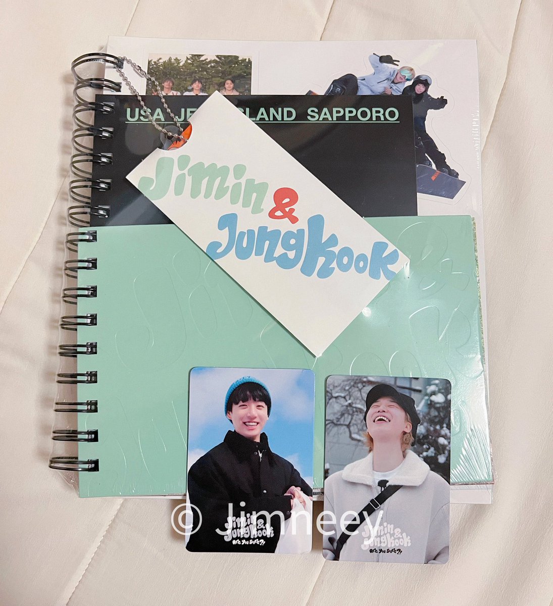 Jimin & Jungkook - Are You Sure?! Photobook Apple Music POB 🎁 1