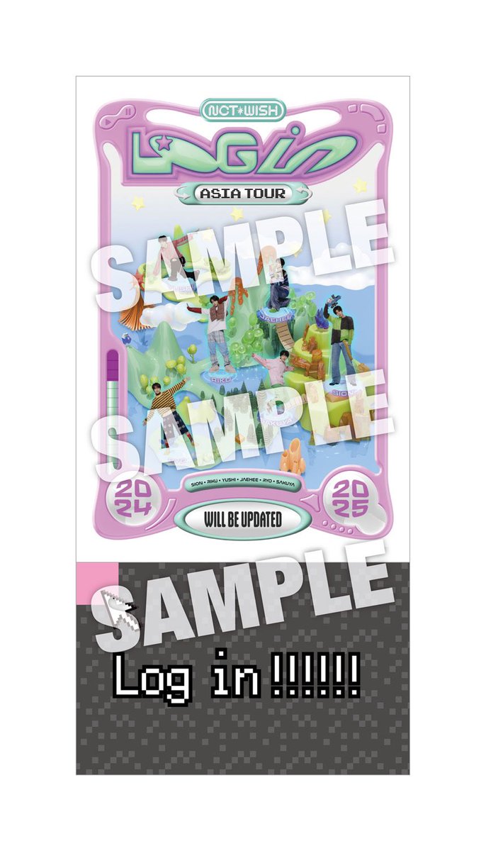 📣] 会場予約購入者様対象ステッカーくじ抽選会開催決定！ 『2024 NCT