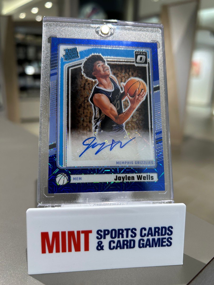 お客様の店内開封にて2025 donruss optic choiceよりJaylen Wellsの