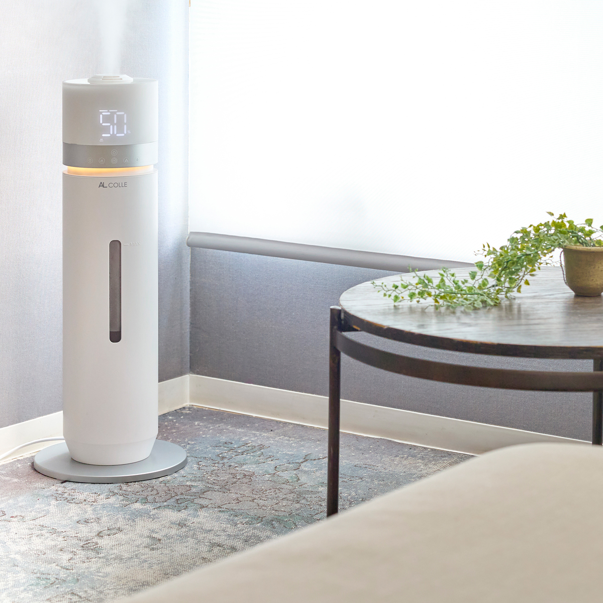 上から給水できる ハイブリッド加湿器 ASH-700 アルコレ（ALCOLLE