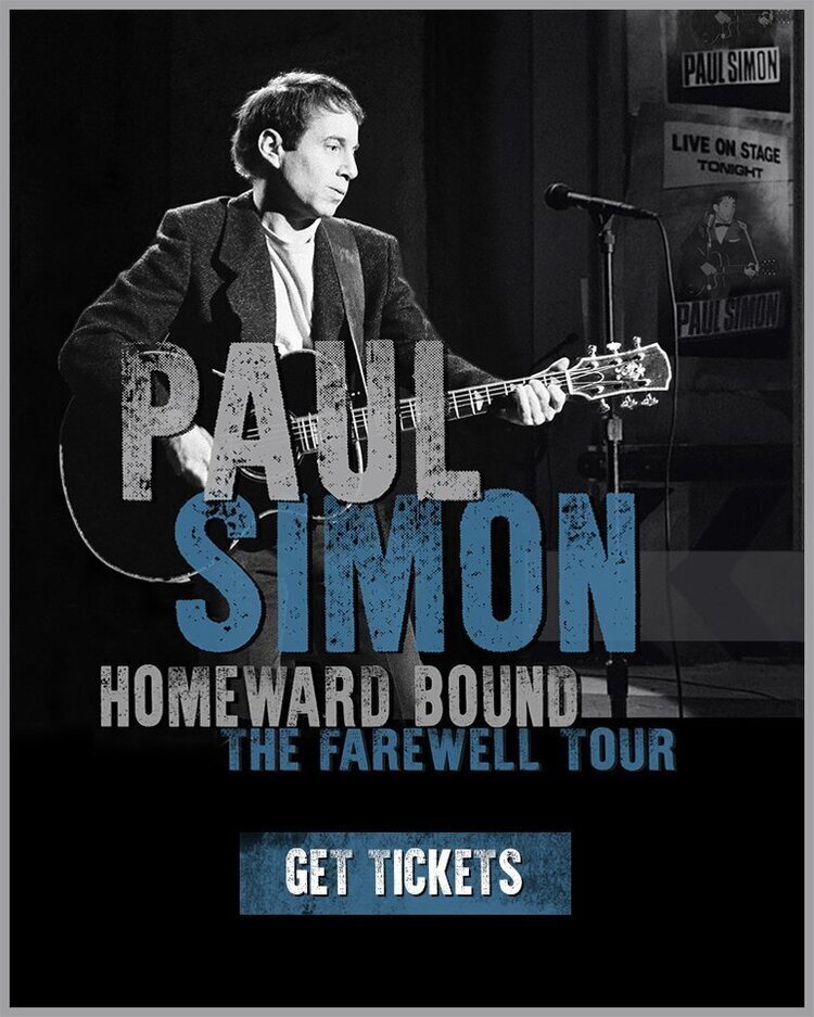 ポール・サイモン、「さようなら」ツアーの日程を発表。5月から7月まで