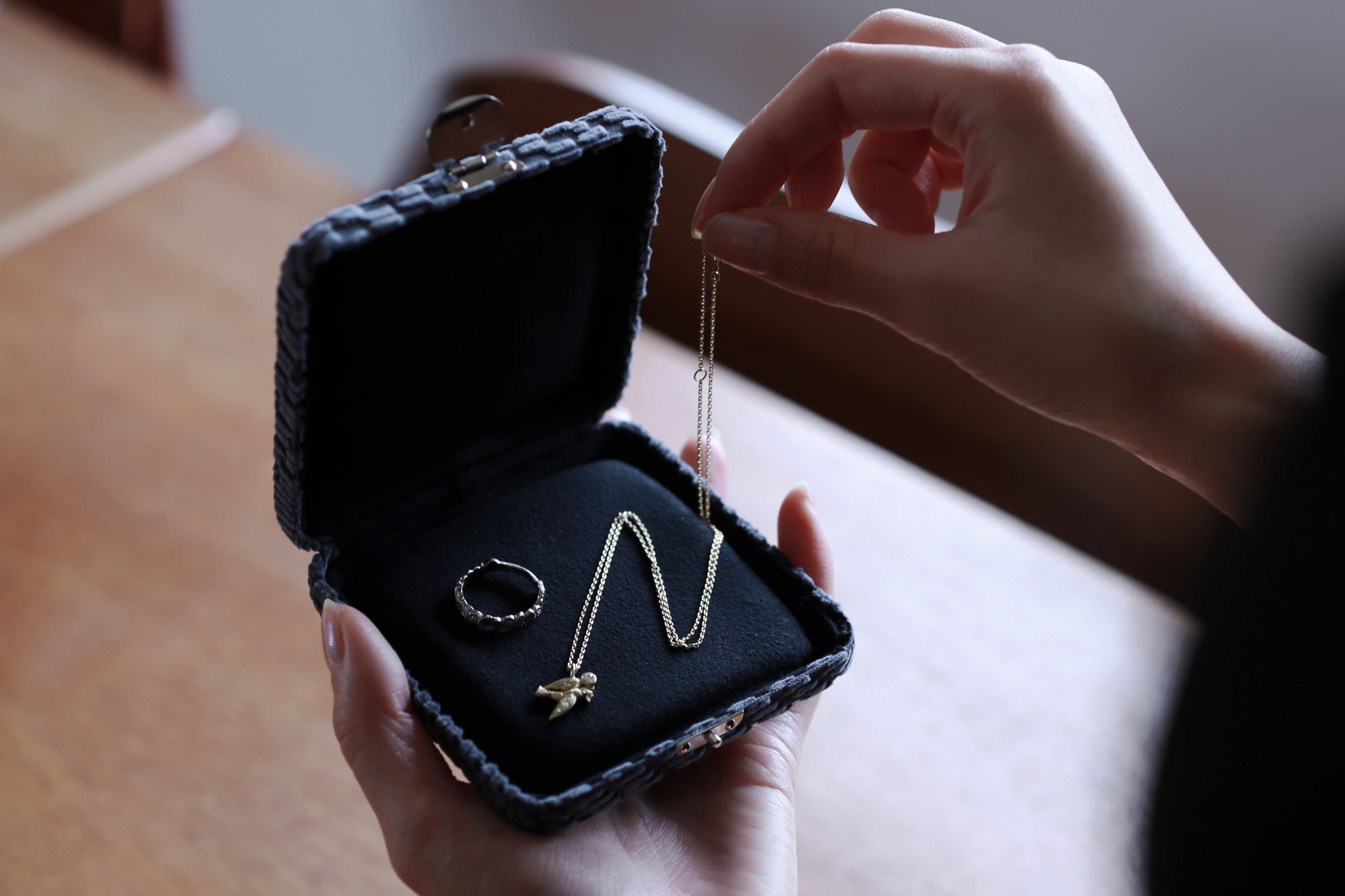 minä perhonen & Ryui トラベルジュエリーケース (land puzzle)