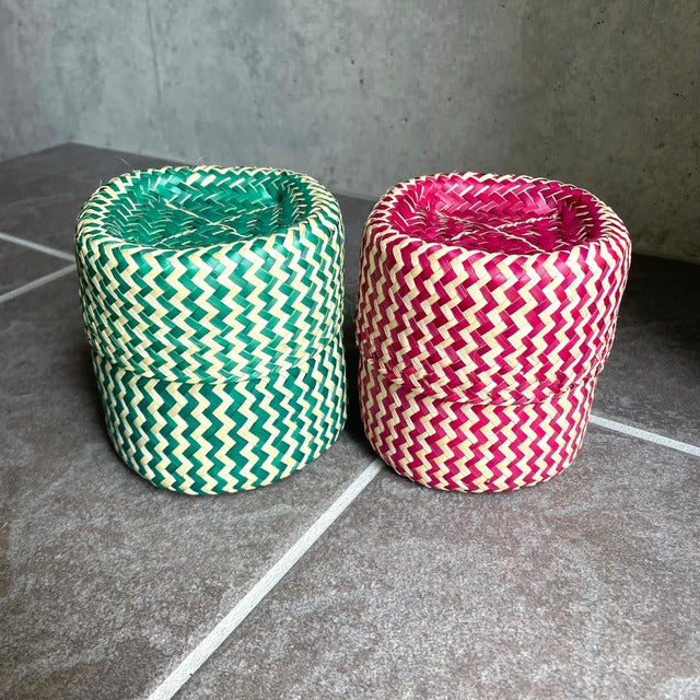 パルマ バスケット メキシコ かご Palma Basket (XS) #1／パルマ