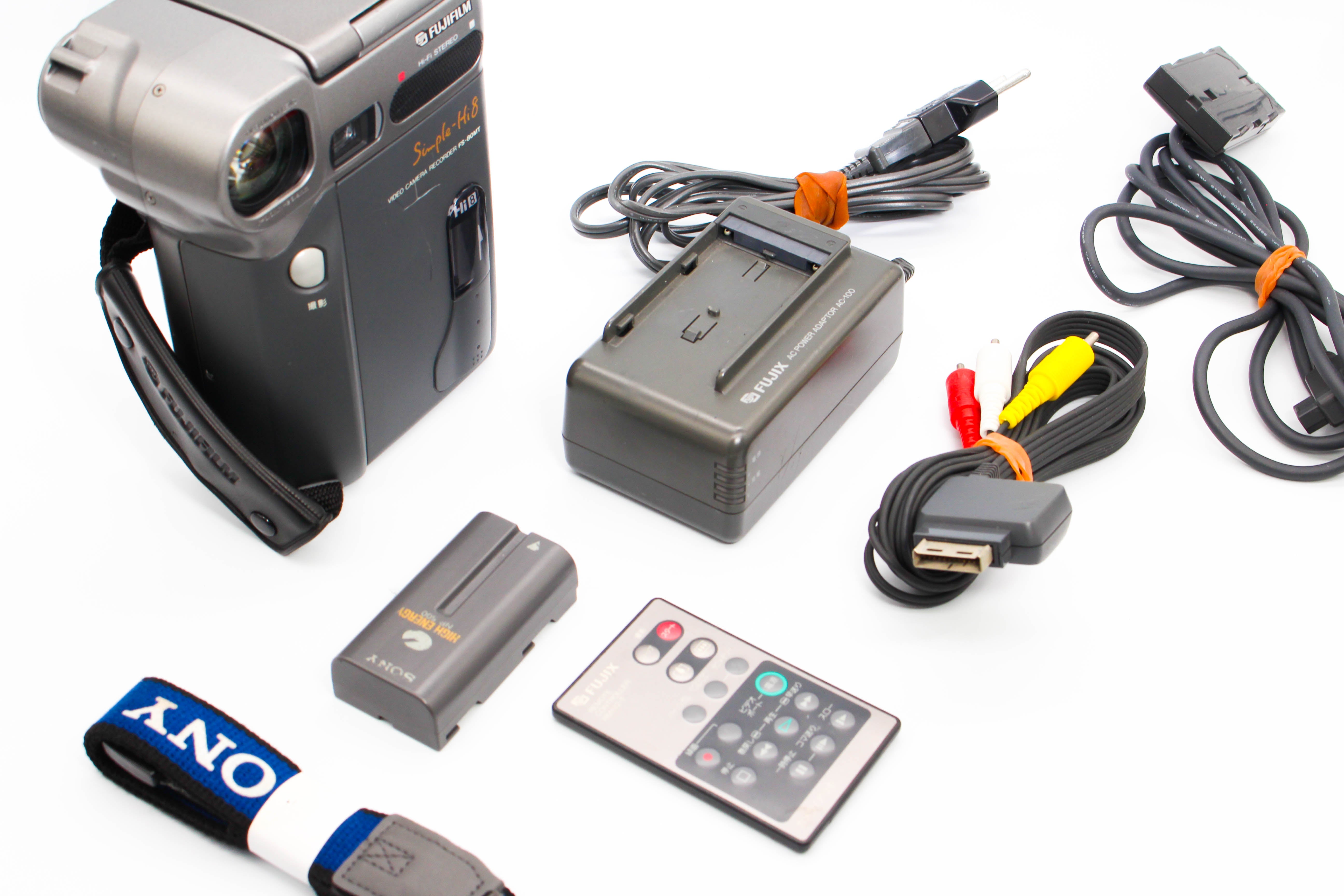 FujiFilm FS-80MT NTSC Japanese Simple-Hi8 Video8 Handycam Camcorder Ca